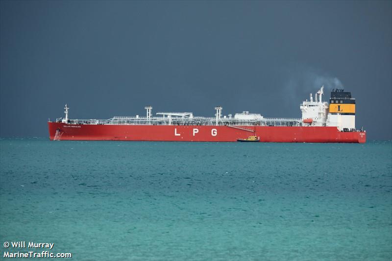 hellas hercules (LPG Tanker) - IMO 9721138, MMSI 256734000, Call Sign 9HA3993 under the flag of Malta