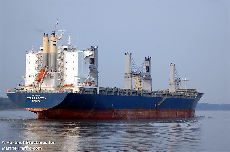 star lofoten (General Cargo Ship) - IMO 9593892, MMSI 258011000, Call Sign LAQL7 under the flag of Norway