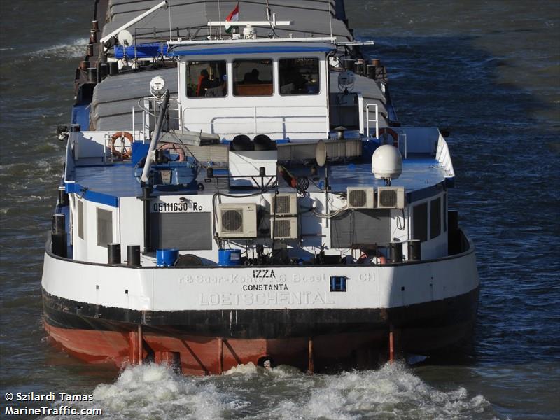 izza (Cargo ship) - IMO , MMSI 264163240, Call Sign YP3240 under the flag of Romania