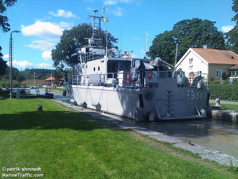 a503 hms arcturus (Military ops) - IMO , MMSI 265591620, Call Sign SMOF under the flag of Sweden