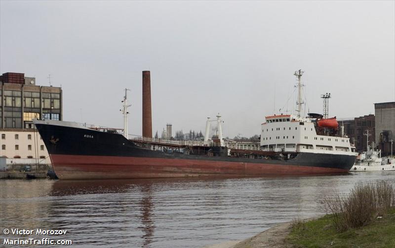 kola (Oil Products Tanker) - IMO 6720004, MMSI 273318510, Call Sign UIXE under the flag of Russia