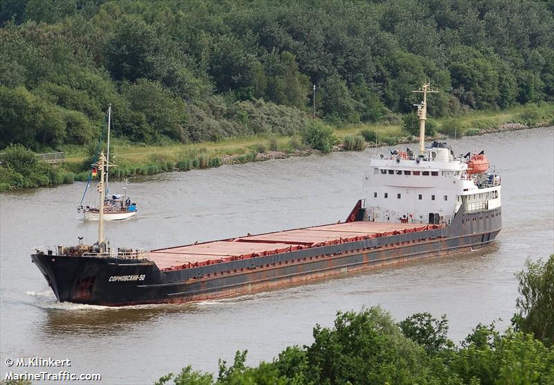 kapitan aveshnikov (General Cargo Ship) - IMO 8332796, MMSI 273334900, Call Sign UEDP under the flag of Russia