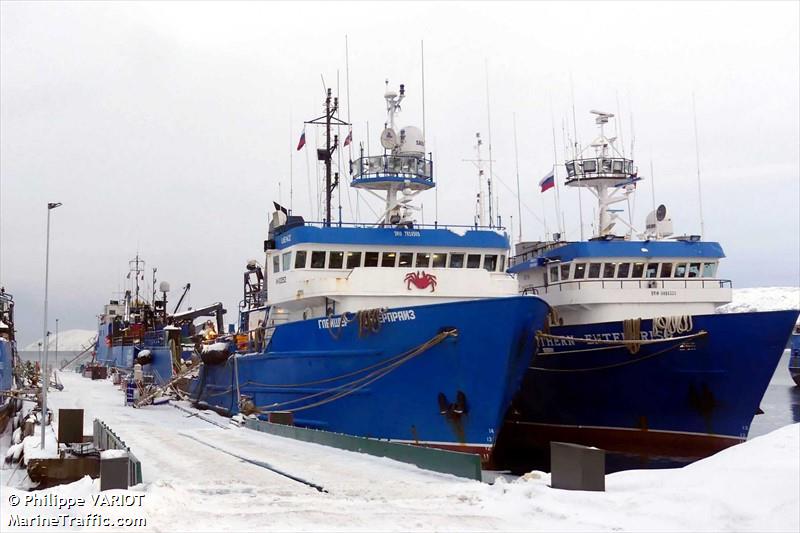 glacier enterprise (Fishing Vessel) - IMO 7814565, MMSI 273444750, Call Sign UENZ under the flag of Russia