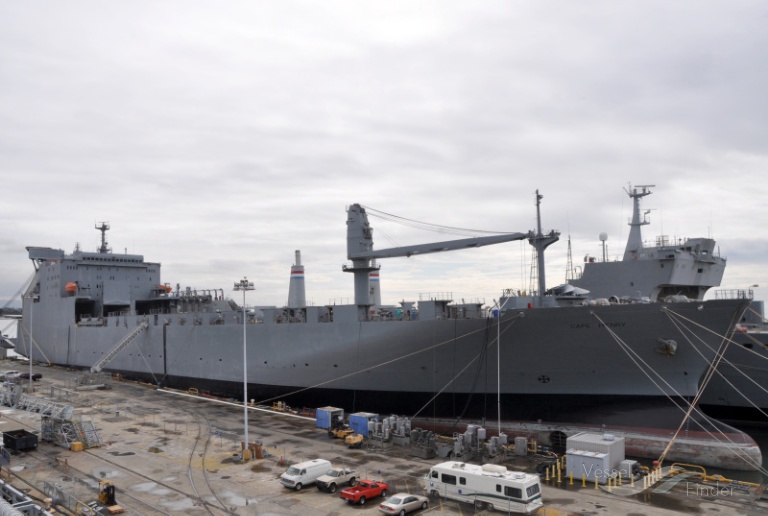 cape henry (Ro-Ro Cargo Ship) - IMO 7724083, MMSI 303943000, Call Sign KMJH under the flag of Alaska