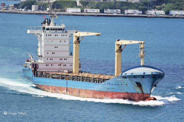 mauren (Container Ship) - IMO 9306251, MMSI 304747000, Call Sign V2OY4 under the flag of Antigua & Barbuda