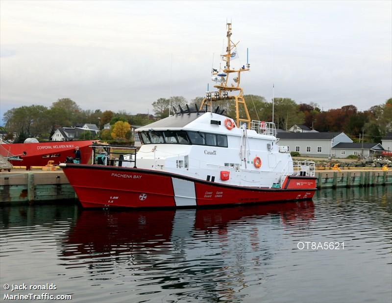 pachena bay (SAR) - IMO , MMSI 316038603 under the flag of Canada