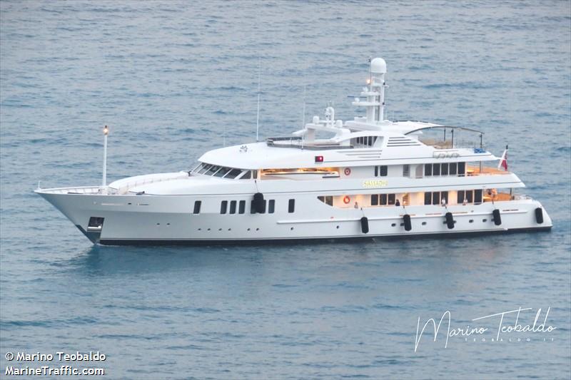 samadhi (Yacht) - IMO 1008671, MMSI 319420000, Call Sign ZCOY9 under the flag of Cayman Islands