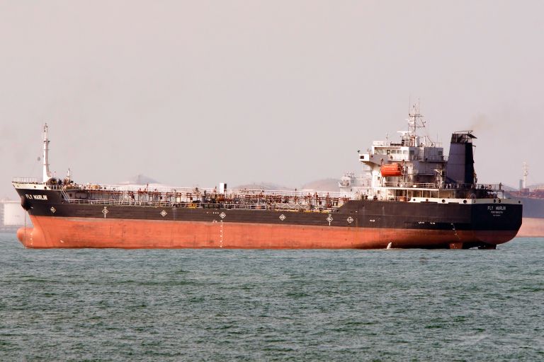 fly marlin (Oil Products Tanker) - IMO 9126895, MMSI 325606000, Call Sign J7CL2 under the flag of Dominica
