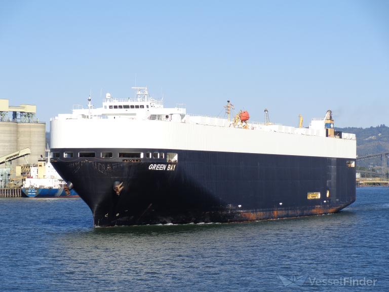 green bay (Vehicles Carrier) - IMO 9339818, MMSI 338009000, Call Sign WDI3177 under the flag of USA