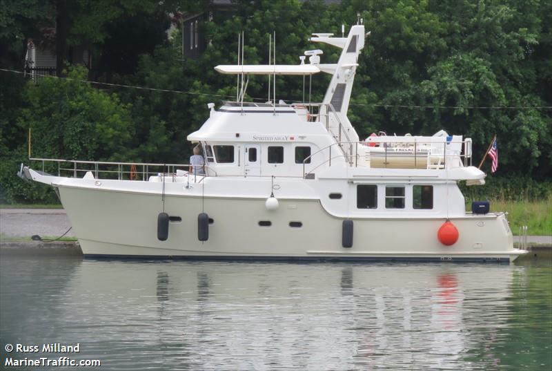 spirited away (Pleasure craft) - IMO , MMSI 338337599, Call Sign WD17050 under the flag of USA