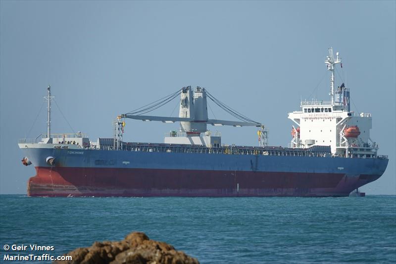tokihime (General Cargo Ship) - IMO 9806794, MMSI 351052000, Call Sign 3FGX5 under the flag of Panama