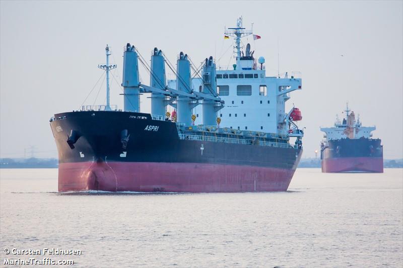 aspri (General Cargo Ship) - IMO 9658771, MMSI 351374000, Call Sign 3FCN2 under the flag of Panama