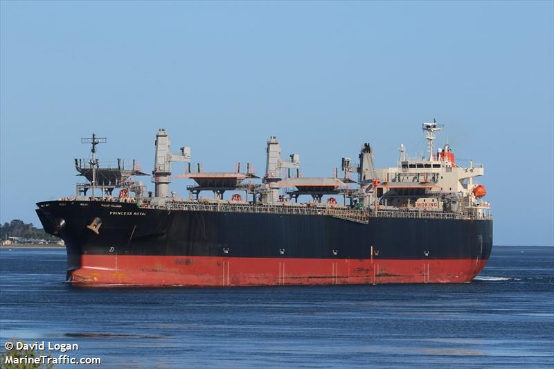 princess royal (Wood Chips Carrier) - IMO 9608219, MMSI 351870000, Call Sign 3FFS8 under the flag of Panama