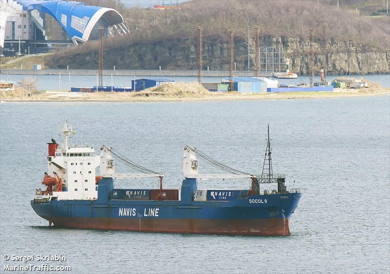 socol 9 (General Cargo Ship) - IMO 8801618, MMSI 351996000, Call Sign 3FGH8 under the flag of Panama