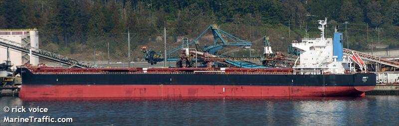 jimmy t (Bulk Carrier) - IMO 9782118, MMSI 355109000, Call Sign H3PT under the flag of Panama