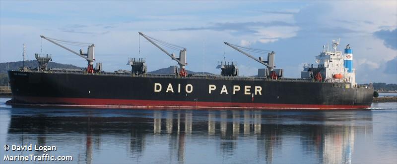 ever ample (Wood Chips Carrier) - IMO 9184902, MMSI 356796000, Call Sign 3FLS8 under the flag of Panama