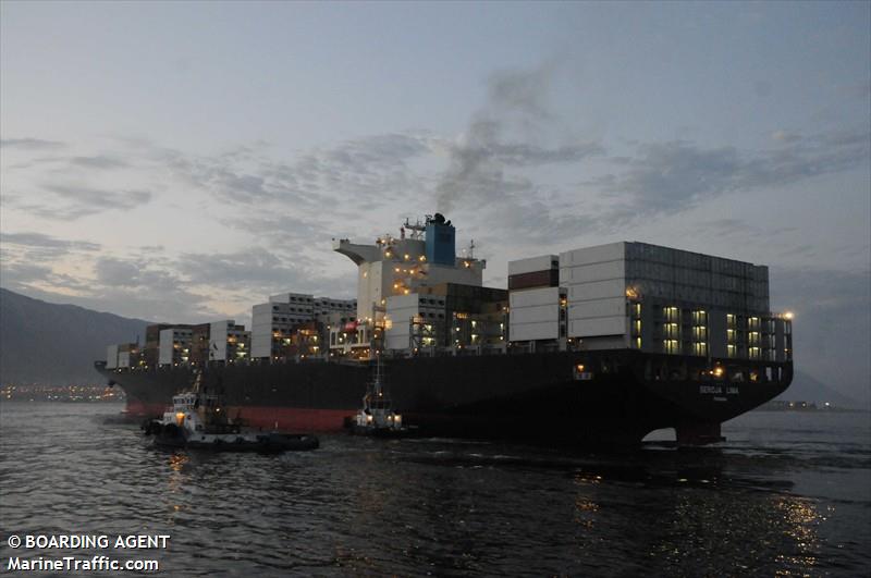 seroja lima (Container Ship) - IMO 9567661, MMSI 357988000, Call Sign 3FTU under the flag of Panama