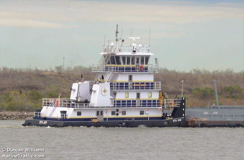 rita ann (Tug) - IMO , MMSI 367538940, Call Sign WDG4670 under the flag of United States (USA)