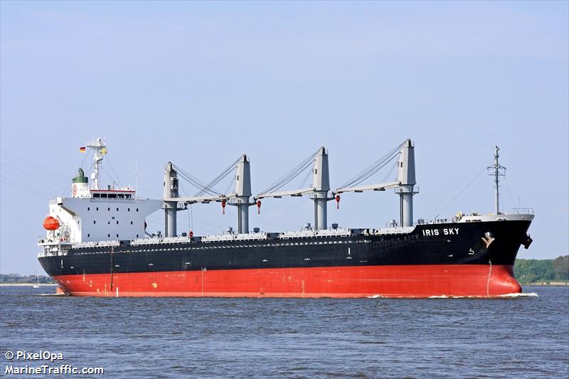 iris sky (General Cargo Ship) - IMO 9470777, MMSI 370885000, Call Sign 3FQE7 under the flag of Panama