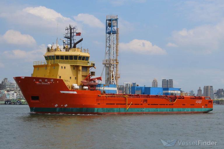 geo energy (Offshore Tug/Supply Ship) - IMO 9297797, MMSI 416253800, Call Sign BR 4045 under the flag of Taiwan