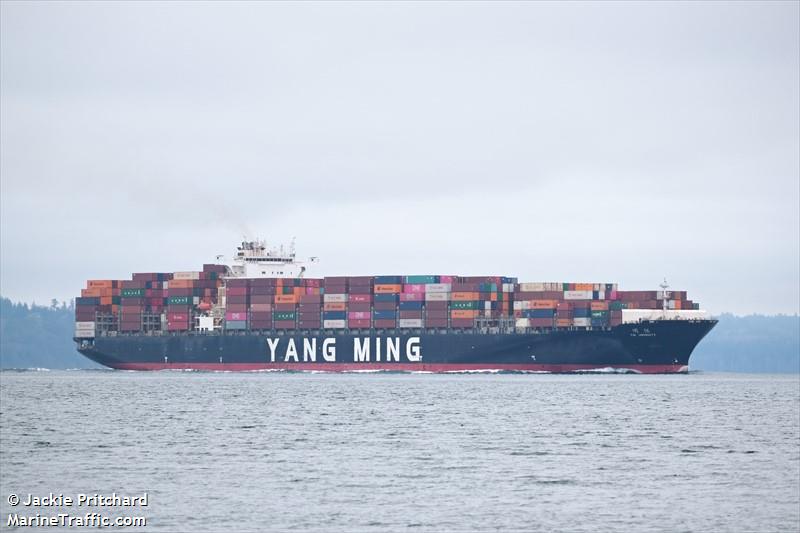 ym ubiquity (Container Ship) - IMO 9462706, MMSI 416467000, Call Sign BLHM under the flag of Taiwan