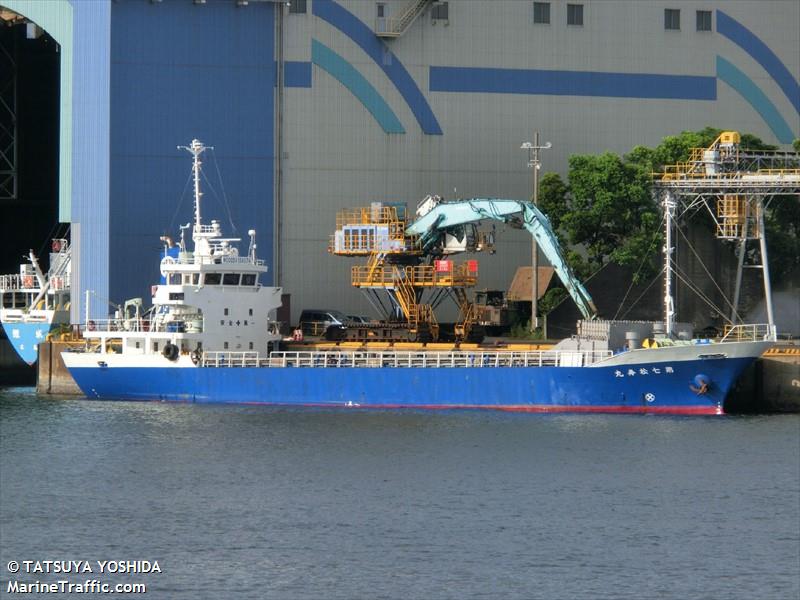 shoujyumaru no.7 (General Cargo Ship) - IMO 9124976, MMSI 431600413, Call Sign JM6396 under the flag of Japan