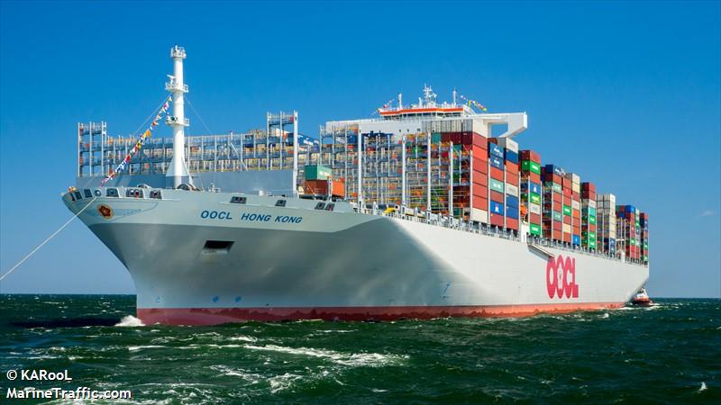 oocl hong kong (Container Ship) - IMO 9776171, MMSI 477333500, Call Sign VRQL9 under the flag of Hong Kong