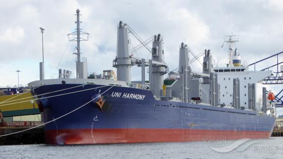 uni harmony (Bulk Carrier) - IMO 9775165, MMSI 477537900, Call Sign VRPU6 under the flag of Hong Kong