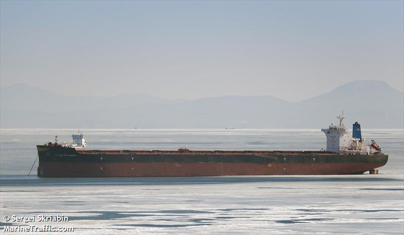 golden savannah (Bulk Carrier) - IMO 9723538, MMSI 477713400, Call Sign VRPB9 under the flag of Hong Kong