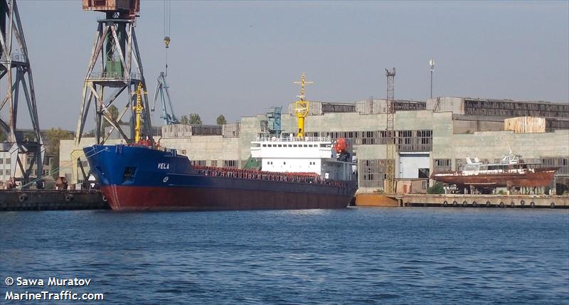 vela (General Cargo Ship) - IMO 9149938, MMSI 511968000, Call Sign T8A3146 under the flag of Palau