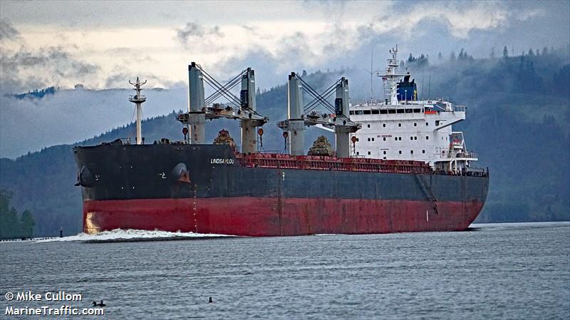 lindsaylou (Bulk Carrier) - IMO 9630729, MMSI 538005723, Call Sign V7GK8 under the flag of Marshall Islands