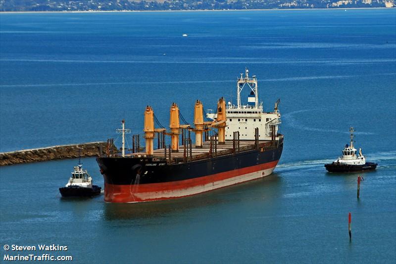auckland spirit (General Cargo Ship) - IMO 9268083, MMSI 538005972, Call Sign V7IP8 under the flag of Marshall Islands