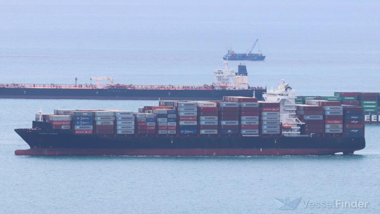 maersk zambezi (Container Ship) - IMO 9786085, MMSI 538008980, Call Sign V7A4151 under the flag of Marshall Islands