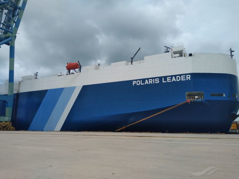 polaris leader (Vehicles Carrier) - IMO 9372810, MMSI 563710000, Call Sign 9VHC5 under the flag of Singapore