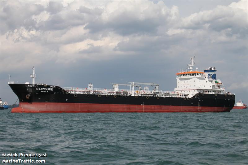 splendour (Oil Products Tanker) - IMO 9535448, MMSI 564401000, Call Sign 9V7664 under the flag of Singapore