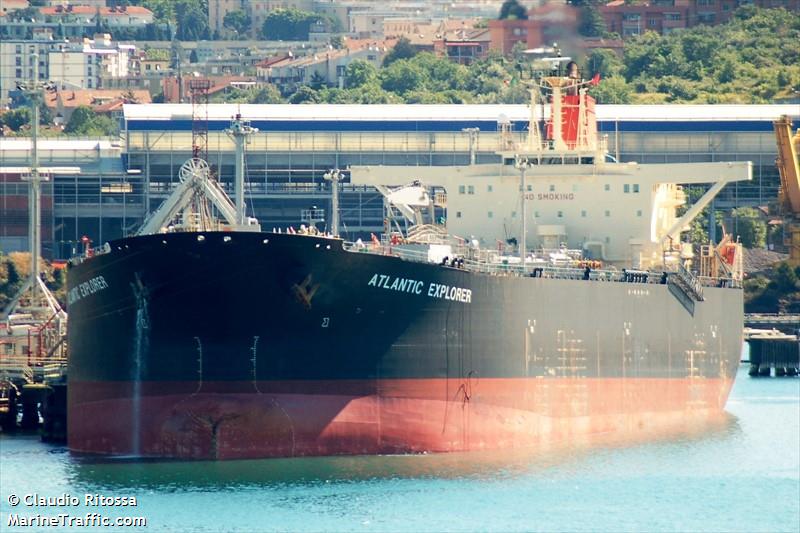 atlantic explorer (Crude Oil Tanker) - IMO 9397212, MMSI 566917000, Call Sign 9V2113 under the flag of Singapore