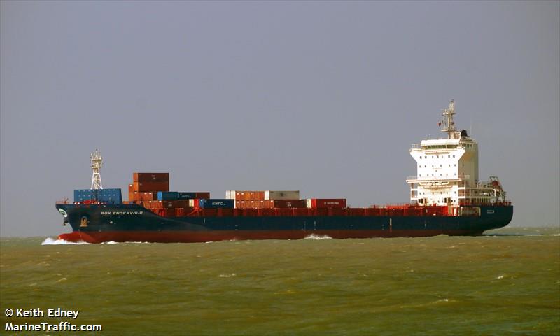 box endeavour (Container Ship) - IMO 9706281, MMSI 636016179, Call Sign D5EW3 under the flag of Liberia