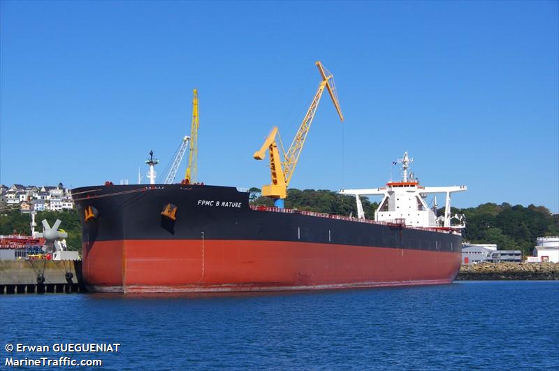 fpmc b nature (Bulk Carrier) - IMO 9723162, MMSI 636016836, Call Sign D5IA6 under the flag of Liberia