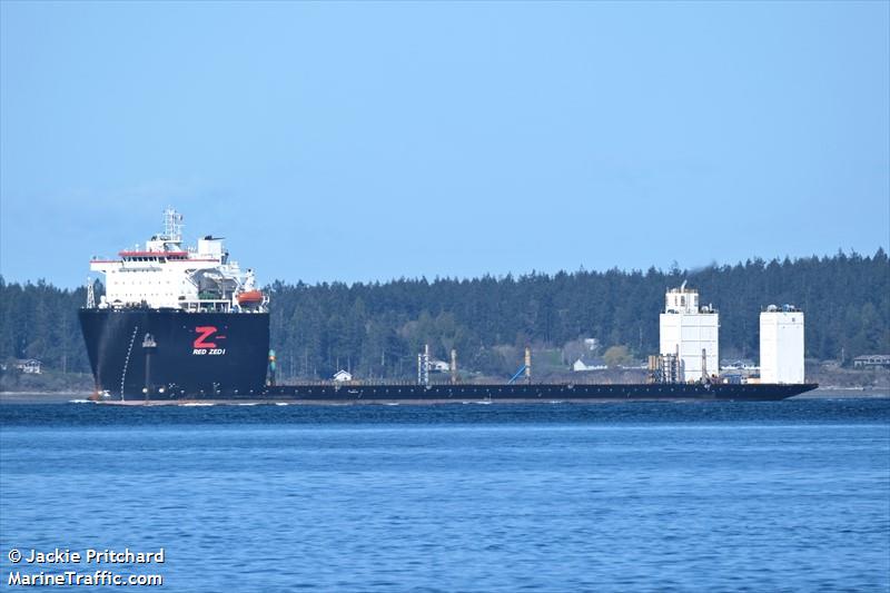 red zed i (Heavy Load Carrier) - IMO 9633977, MMSI 636016990, Call Sign D5IU2 under the flag of Liberia