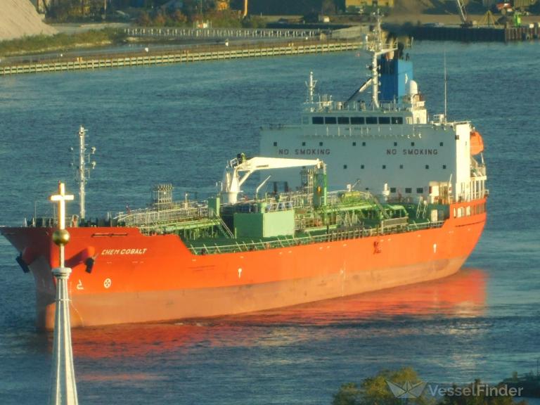 chem cobalt (Chemical/Oil Products Tanker) - IMO 9740770, MMSI 636019199, Call Sign D5TK3 under the flag of Liberia