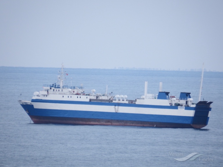 lider amiral (Ro-Ro Cargo Ship) - IMO 7700427, MMSI 677057000, Call Sign 5IM670 under the flag of Tanzania