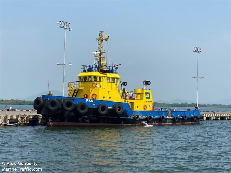 ran (Tug) - IMO 9425083, MMSI 730078000, Call Sign HKCG1 under the flag of Colombia