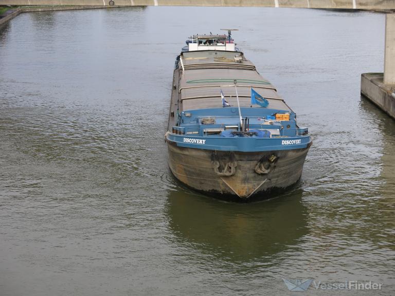 discovery (Cargo ship) - IMO , MMSI 205493290, Call Sign OT4932 under the flag of Belgium