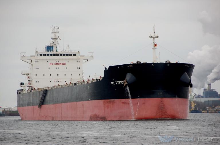 my vision (Bulk Carrier) - IMO 9729324, MMSI 209287000, Call Sign 5BAB5 under the flag of Cyprus