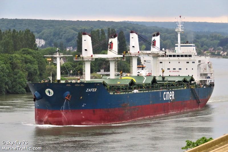 zafer (Bulk Carrier) - IMO 9579315, MMSI 215025000, Call Sign 9HA2609 under the flag of Malta