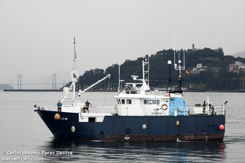 bonito dos (Fishing Vessel) - IMO 8744004, MMSI 224155950, Call Sign ECIM under the flag of Spain