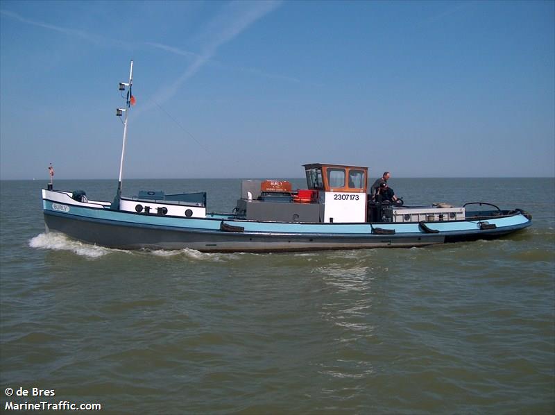 burly (Tug) - IMO , MMSI 244750360, Call Sign PI7322 under the flag of Netherlands