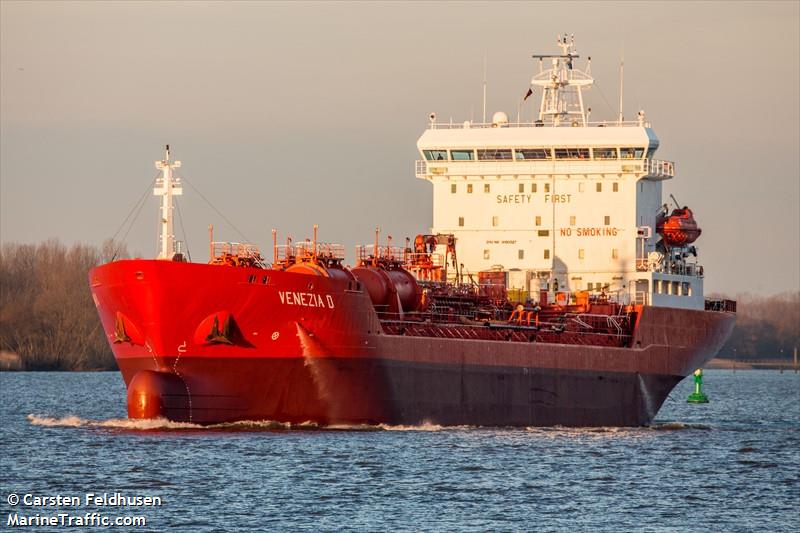 venezia d (Chemical/Oil Products Tanker) - IMO 9150327, MMSI 246347000, Call Sign PBRQ under the flag of Netherlands