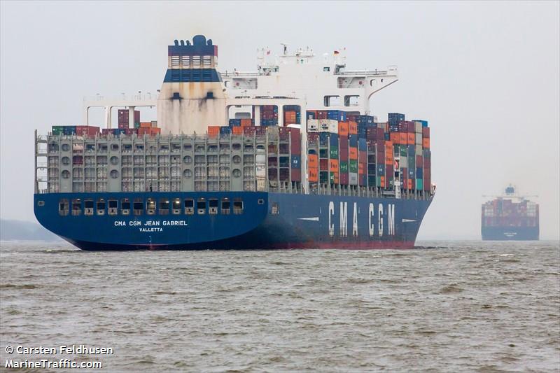 cma cgm jean gabriel (Container Ship) - IMO 9729128, MMSI 248703000, Call Sign 9HA4767 under the flag of Malta