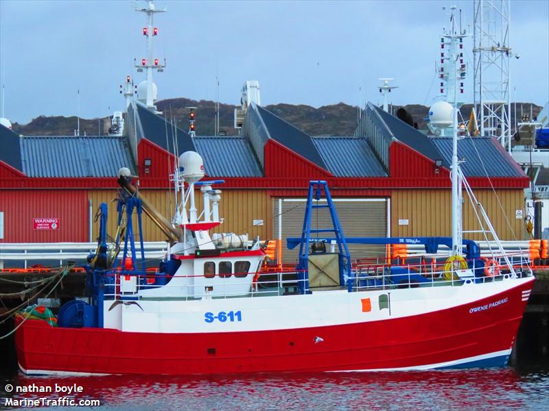 owenie padraig (Fishing vessel) - IMO , MMSI 250002574, Call Sign EIMJ3 under the flag of Ireland